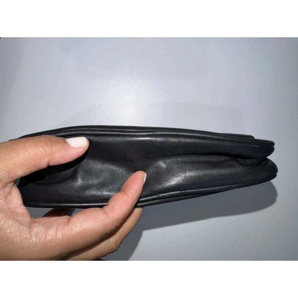 TUMI Clutch Bag Black Leather For Men Second Bag 92104D4 Business Clutch L